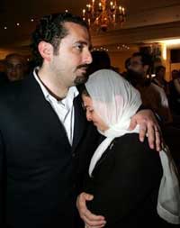 سعد حريري در كنار عمه&zwnj;اش بهيه حريري