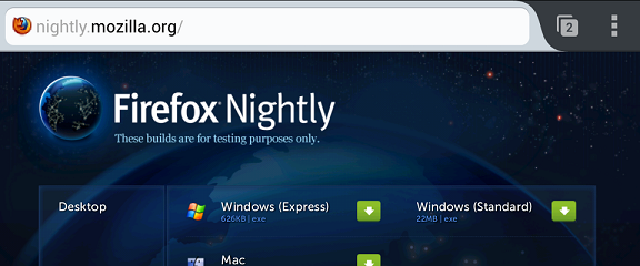 نگاهی کوتاه به نقاشی Mozilla در فایرفاکس 29 (Nightly)