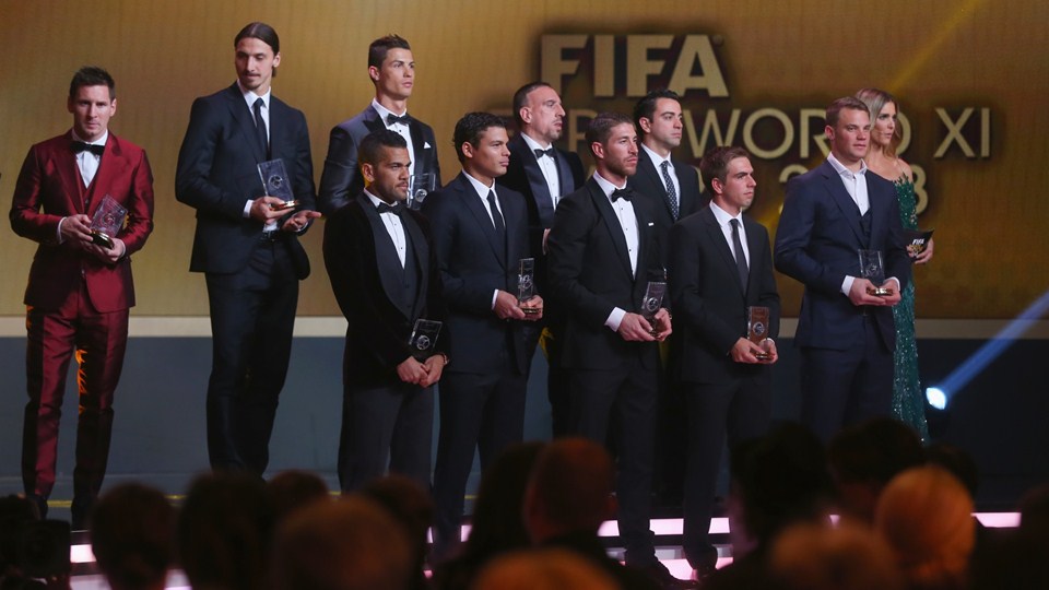 تیم منتخب سال ۲۰۱۳ تیم منتخب سال ۲۰۱۳