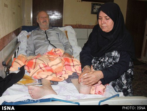 جانبازی که جمجمهاش را به خدا عاریه داد جانبازی که جمجمهاش را به خدا عاریه داد