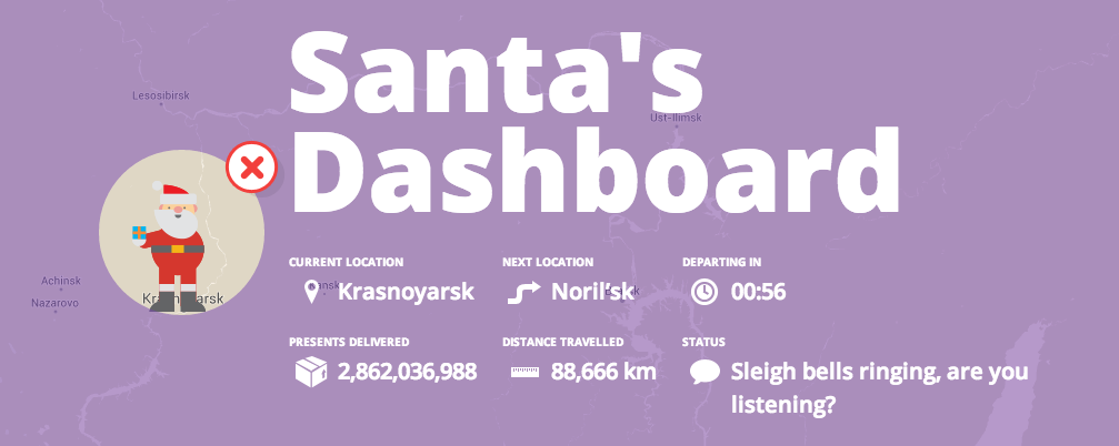 امشب، مسیر سفر بابا نوئل را آنلاین رصد کنید!