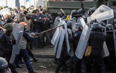 خشونت های اوکراین به مرز هشدار رسید