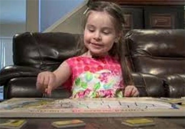دختر ۳ ساله با ضریب‌ هوشی «آلبرت انیشتین»