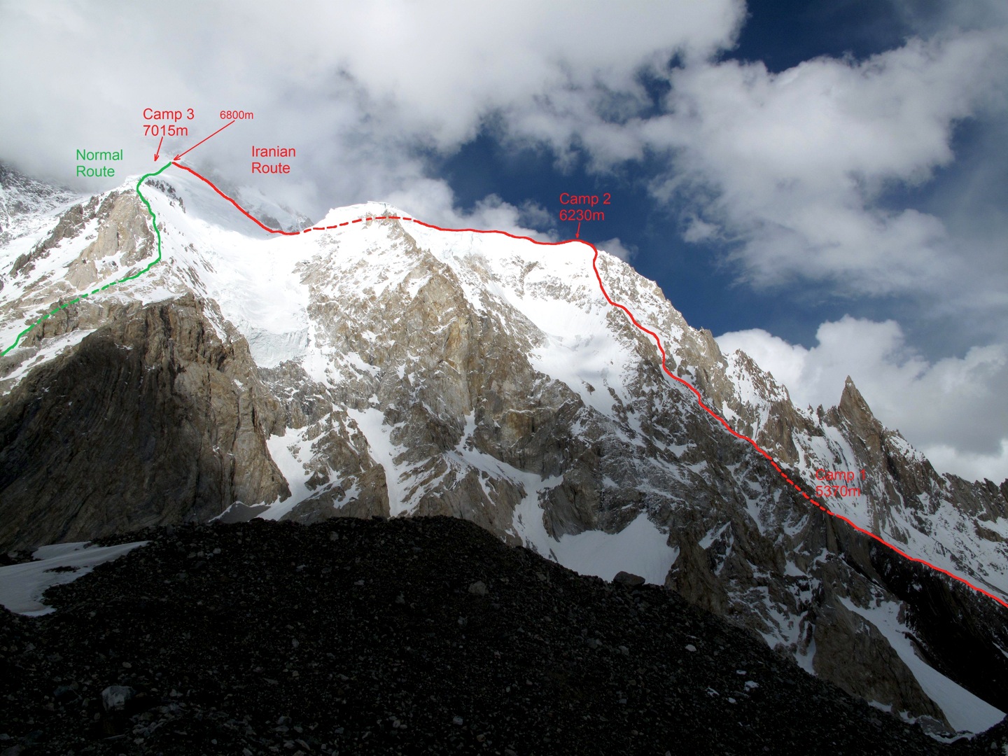 نامه تکان‌دهنده یکی از سه کوهنورد گم شده در پاکستان+عکس