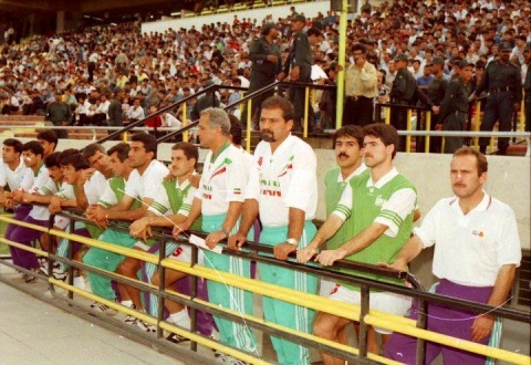 عکسی متفاوت از تیم ملی ایران در انتخابی جام جهانی 1998 عکسی متفاوت از تیم ملی ایران در انتخابی جام جهانی 1998
