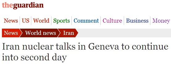 بازتاب روز نخست مذاکرات ژنو در مطبوعات جهان