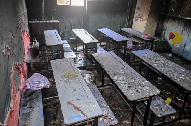 آتش سوزی در مهد کودک