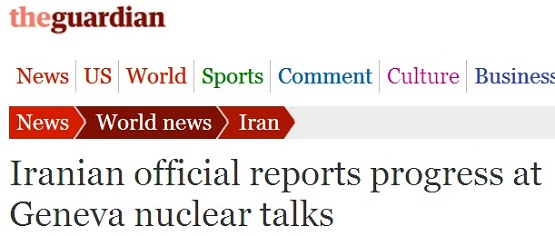 بازتاب روز نخست مذاکرات هسته‌ای ژنو در مطبوعات جهان