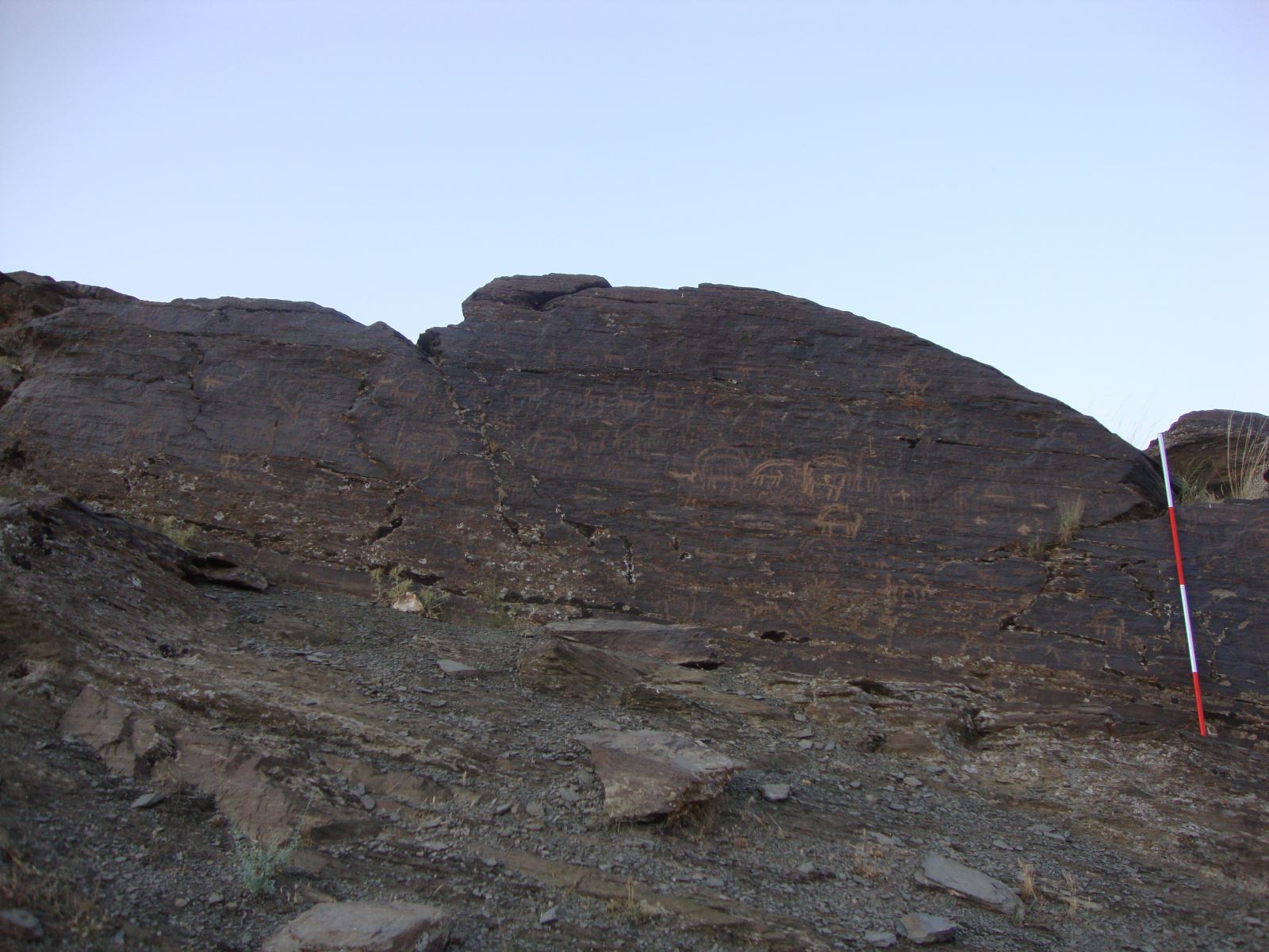 یکی از بزرگترین سنگ نگاره های ایران شناسایی شد