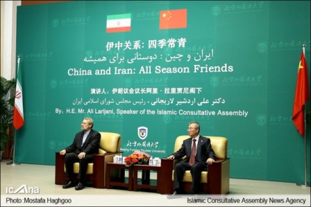 دکتر علی لاریجانی در دانشگاه مطالعات خارجی پکن(2) دکتر علی لاریجانی در دانشگاه مطالعات خارجی پکن(2)