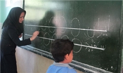 شکوه ایثار در چشمان خانم معلم مهربان