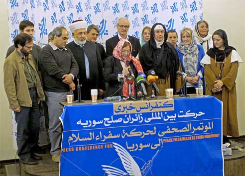 کاروان صلح سوریه به «سرچشمه» رسید کاروان صلح سوریه به «سرچشمه» رسید