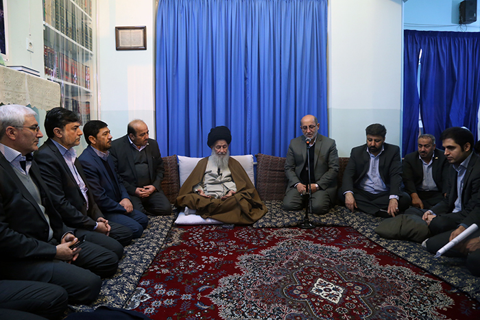 دیدار کارکنان بانک دی با آیةالله علوی گرگانی دیدار کارکنان بانک دی با آیةالله علوی گرگانی