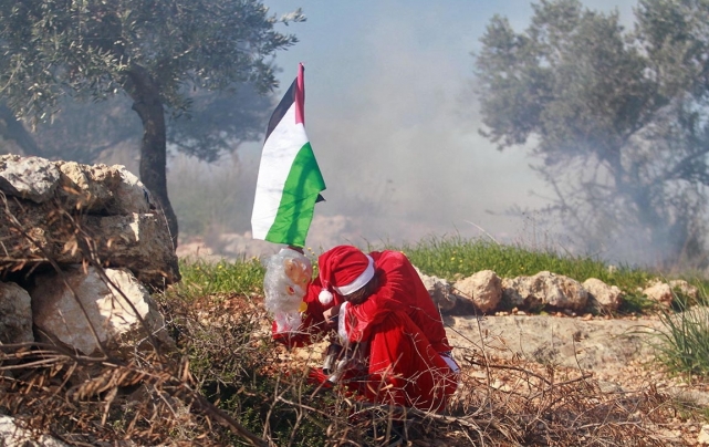 کریسمس در سرزمین های اشغالی فلسطین