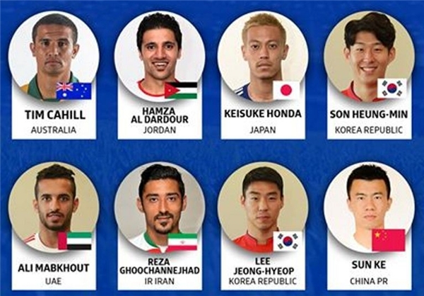انتخاب بهترین‌های جام‌ملت‌های آسیا