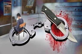 متهم تبرئه شد، سرش را در دادگاه بریدند