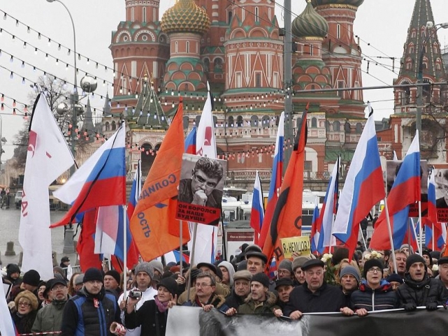 اعتراضات گسترده به قتل «نمتسف» در روسیه