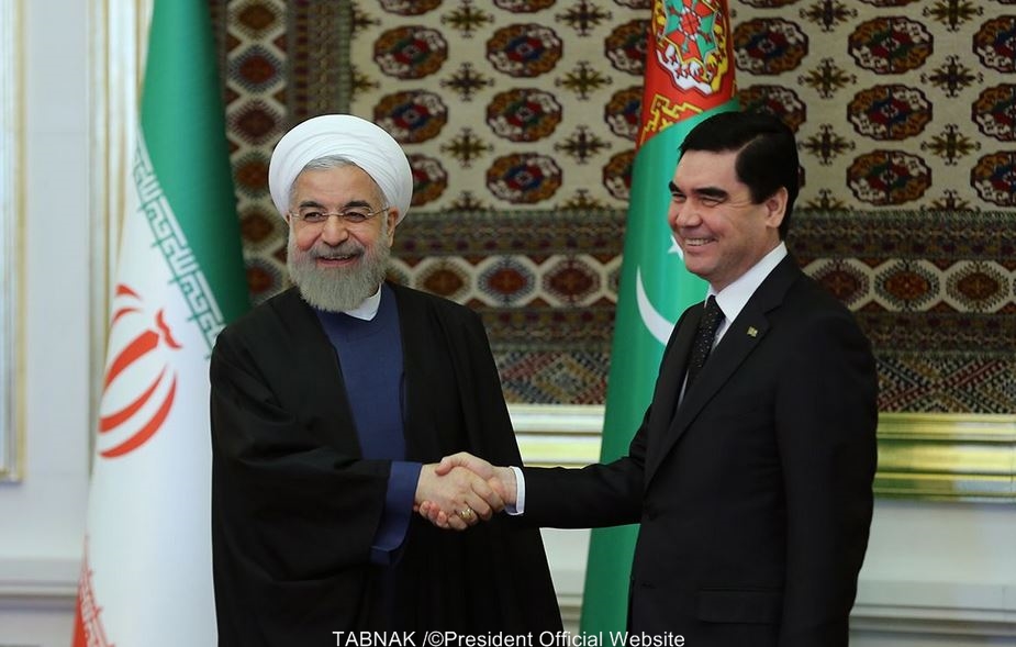 دیدارهای رییس جمهور در ترکمنستان در یک نگاه