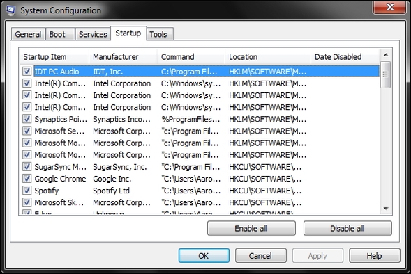 استفاده از Task Manager برای شناسایی بدافزارها و ویروس‌ها