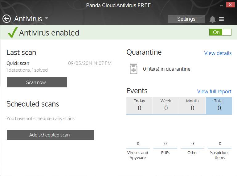 نگاهی به نسخه جدید آنتی ویروس رایگان Panda Cloud