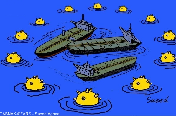 کارتون : تحریم نفت کش های ایرانی