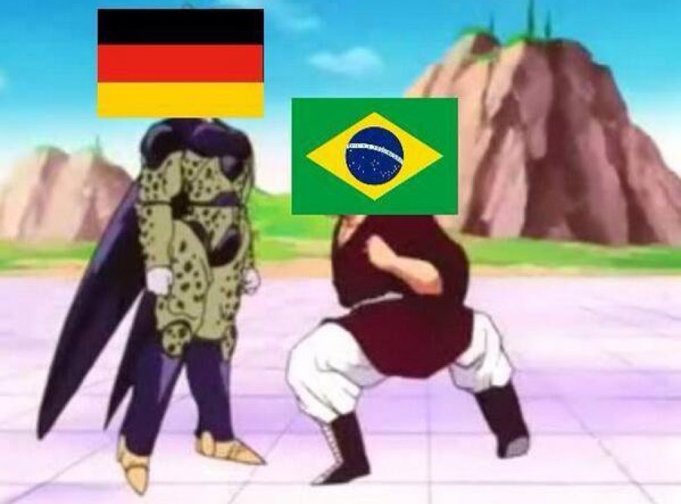 کارتون : تمسخر شکست سنگین برزیل