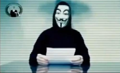 اعلان جنگ گروه Anonymous علیه حامیان تروریستهای تکفیری