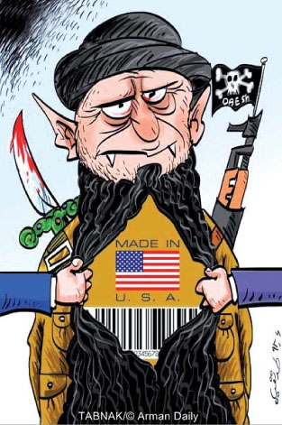 کارتون / داعش ؛ ساخت آمریکا!