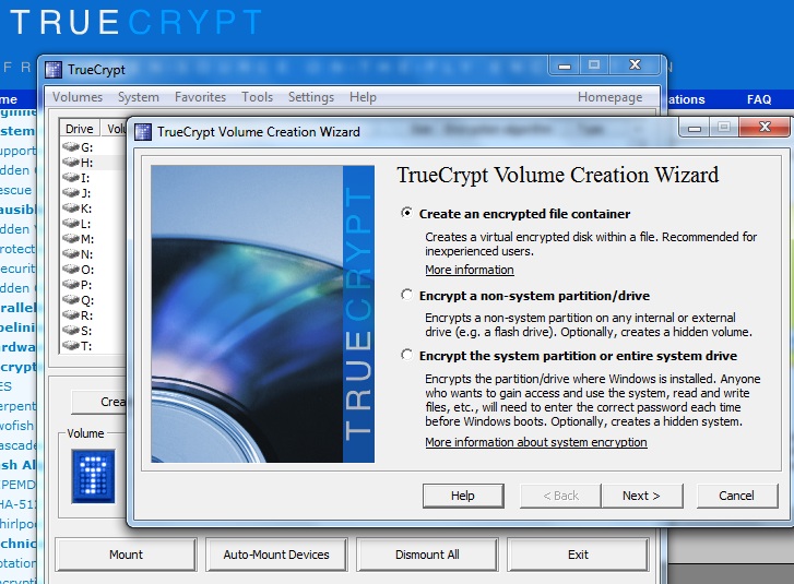 ابزار محبوب TrueCrypt در کالبد CipherShed متولد می‌شود