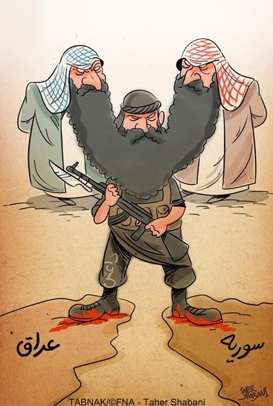 کارتون /نقش مفتی‌های سعودی در پیدایش داعش