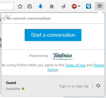 اکنون در فایرفاکس 34 میتوانید با دوستان خود مستقیما Chat کنید