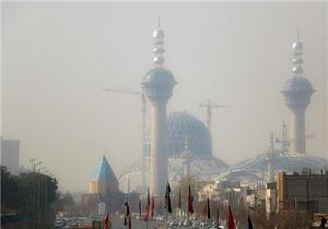 آسمان اصفهان در تسخير دود سفيد