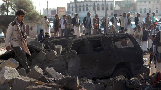 فیلم: کشتار فجیع غیرنظامیان یمن با بمباران عربستان