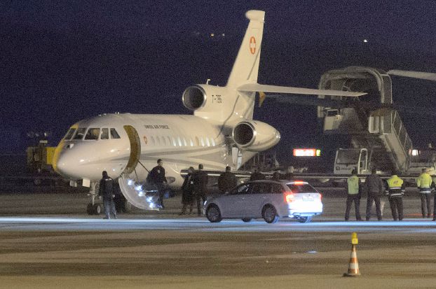 هواپیمای ویژه سوئیس برای انتقال زندانیان