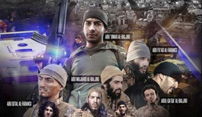 داعش نام عاملان حملات پاریس را منتشر کرد