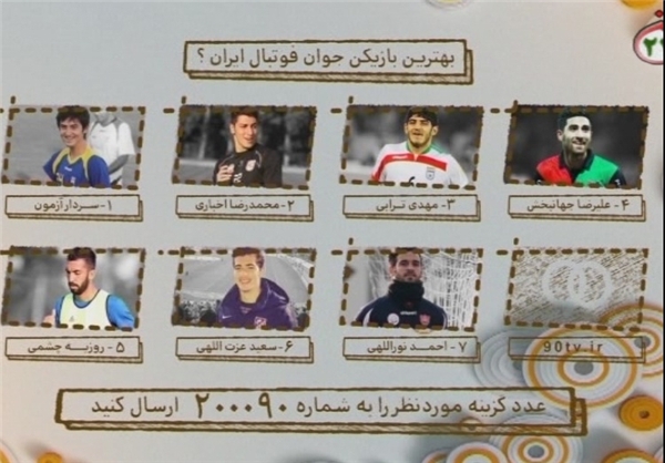 بهترین بازیکن جوان فوتبال ایران انتخاب شد +عکس