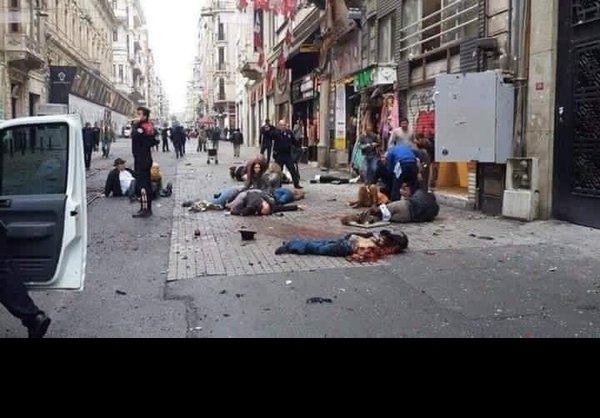 انفجار در استانبول 5‌کشته و 36‌زخمی برجاگذاشت