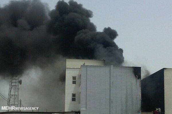 آتش‌سوزی گسترده در واحدهای مسکن‌مهر بوشهر