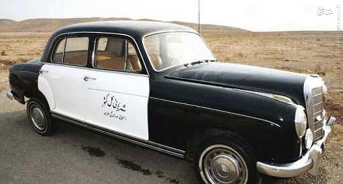 اولین ماشین پلیس ایران