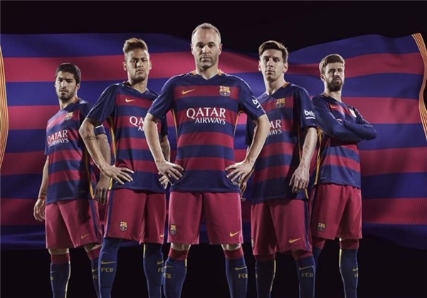 پیراهن فصل بعد بارسلونا رونمایی شد