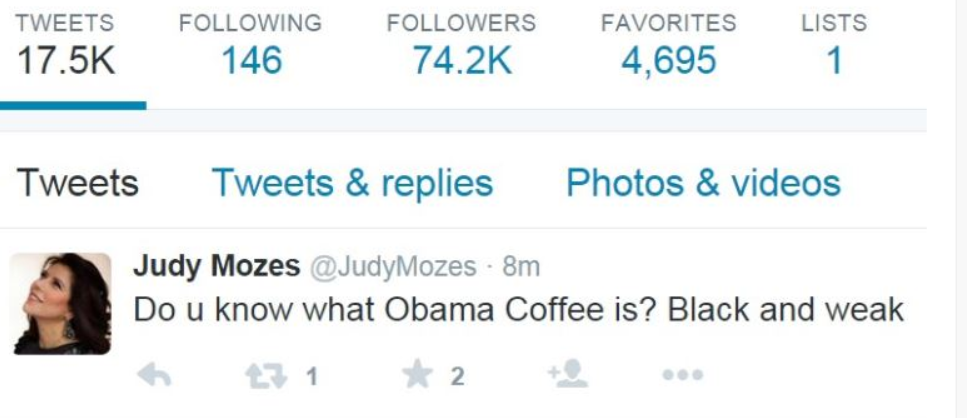 توهین توییتری همسر وزیر کشور اسرائیل به باراک اوباما