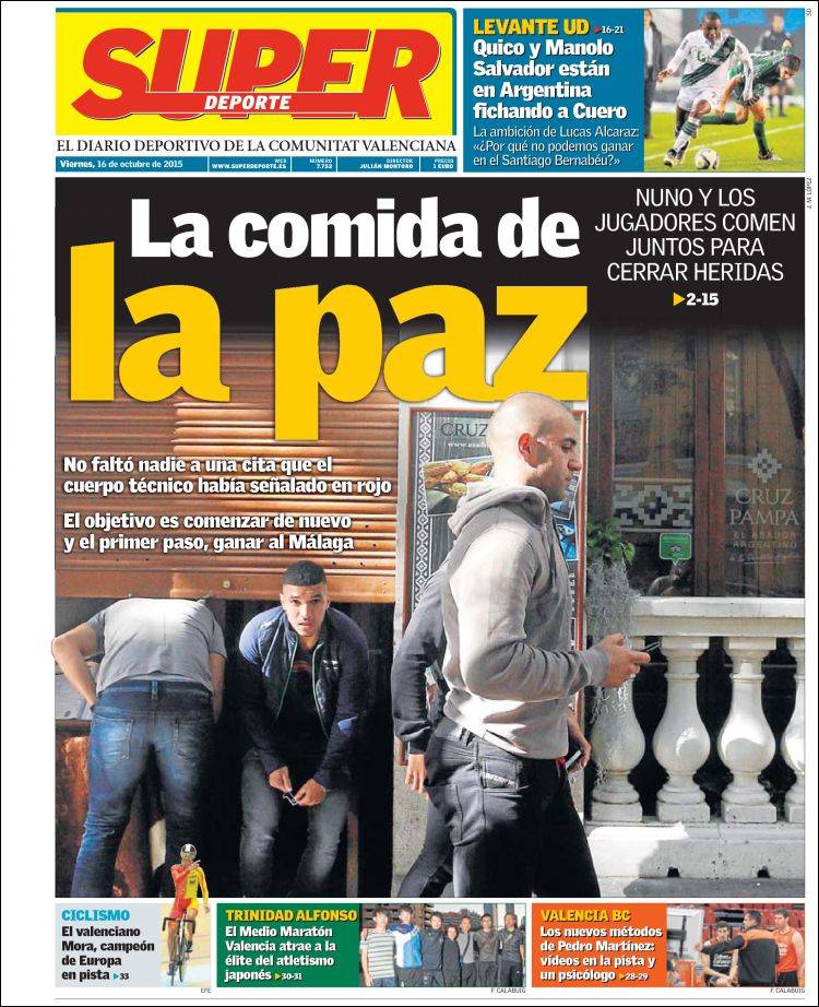 روزنامه های اسپانیا / جمعه 16 اکتبر 2015