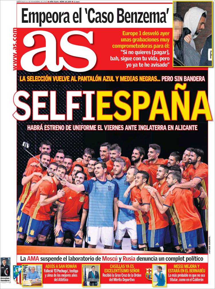 روزنامه های اسپانیا/چهارشنبه 11 نوامبر