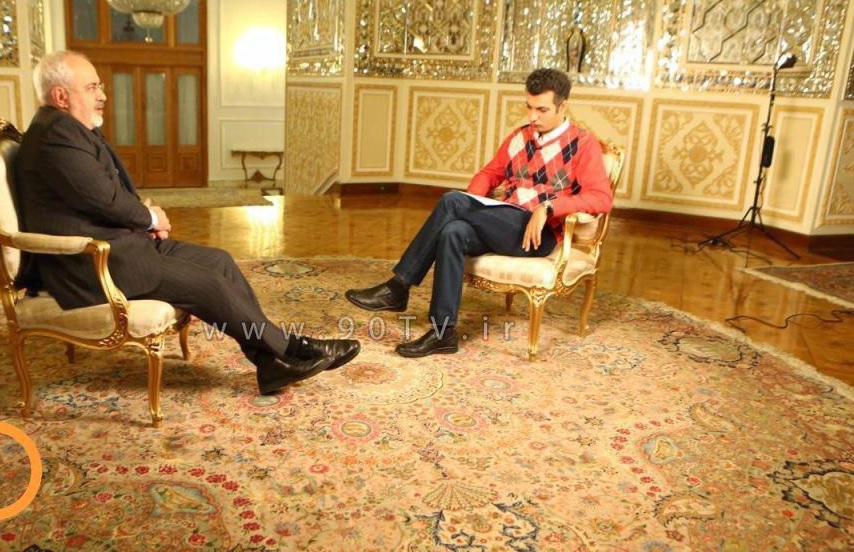 عکس های جدید از مصاحبه عادل با ظریف در کاخ وزارتخارجه