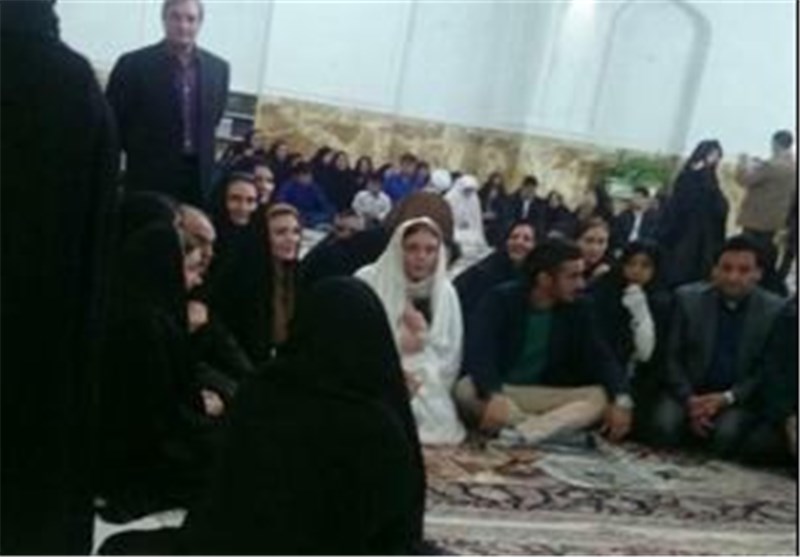 عقد رسمی قوچان نژاد با خواهر بازیگر سینما در حرم امام رضا(ع)+ تصویر