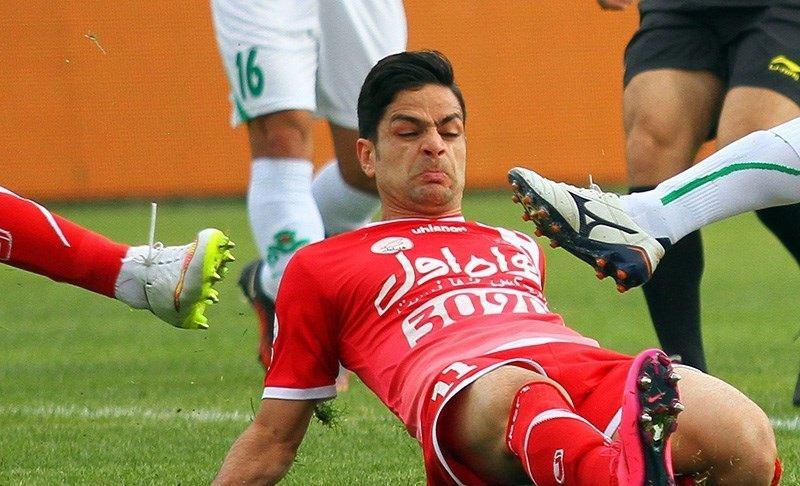 هافبک کلیدی پرسپولیس،داربی را از دست داد هافبک کلیدی پرسپولیس،داربی را از دست داد