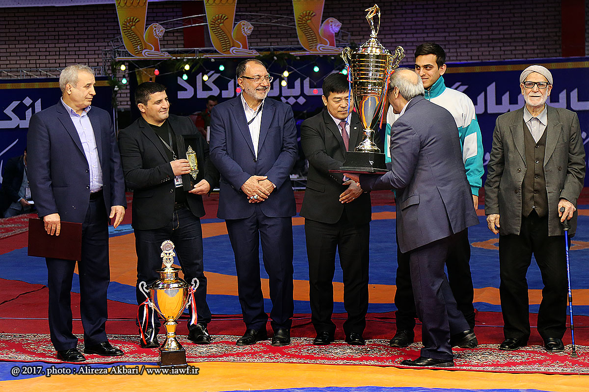 کشتی جام جهان پهلوان تختی در مشهد