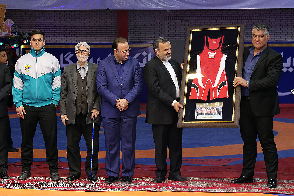 کشتی جام جهان پهلوان تختی در مشهد