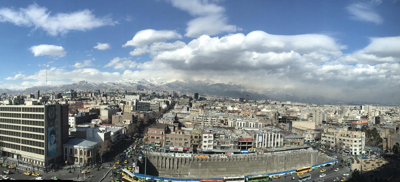 آسمان پاک تهران
