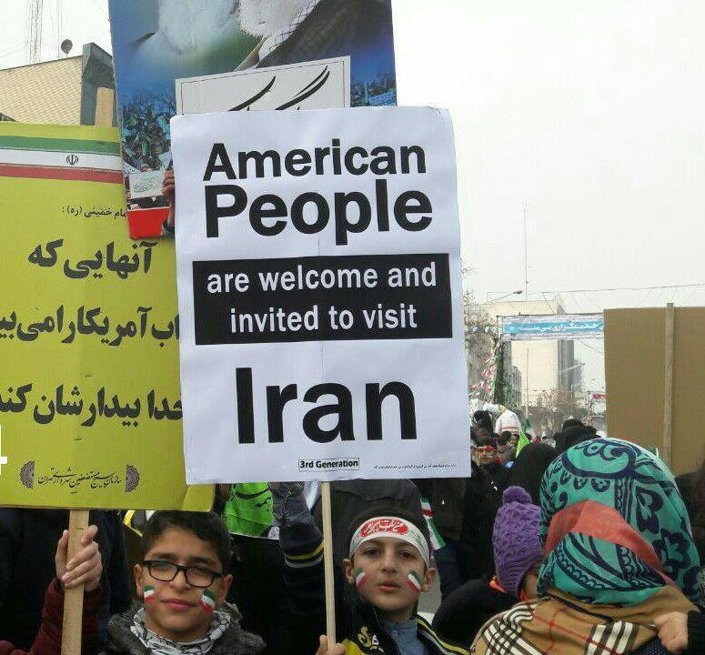دعوت از مردم آمریکا برای سفر به ایران